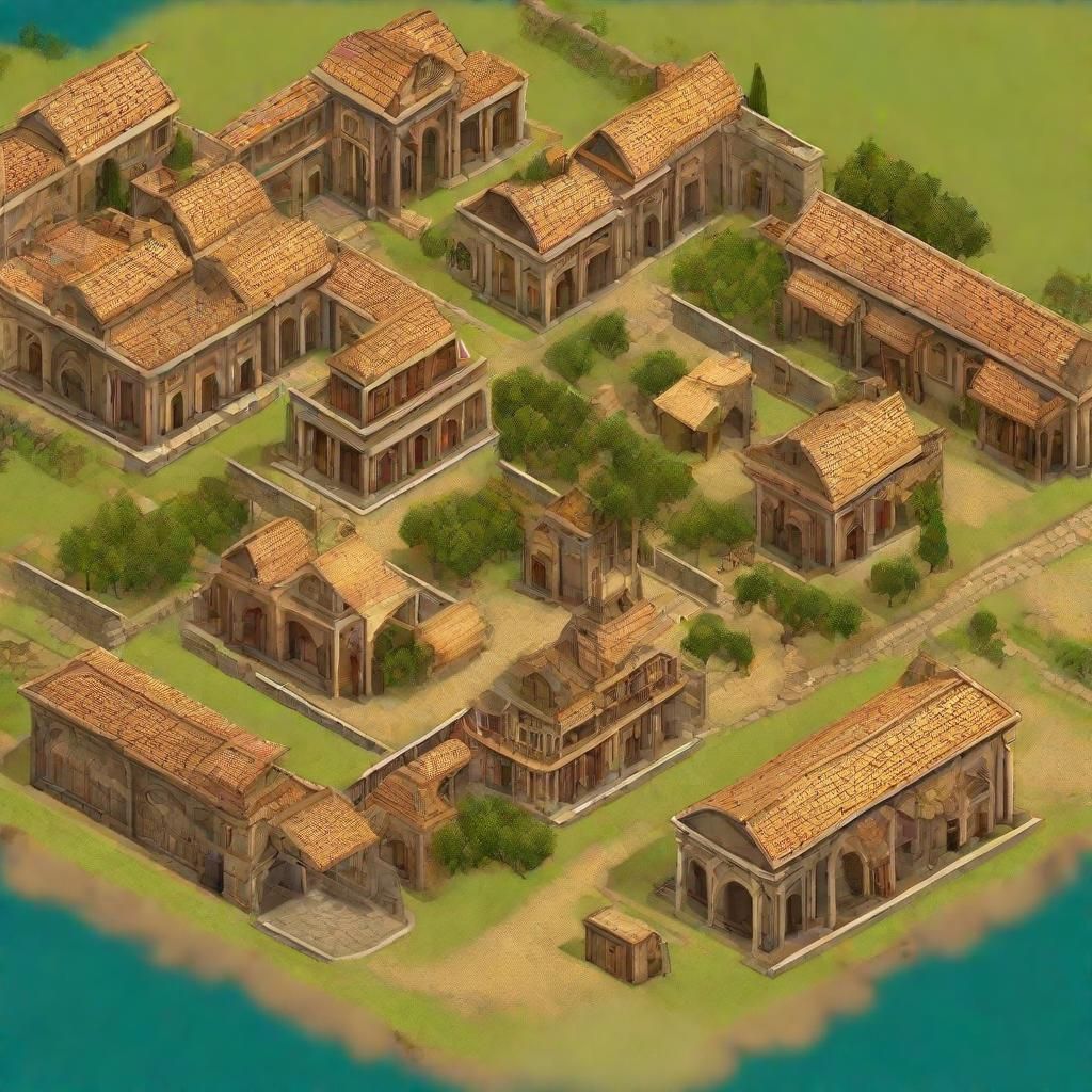 Anno 117, City builder game set in Roman times. - AI Generated Artwork ...