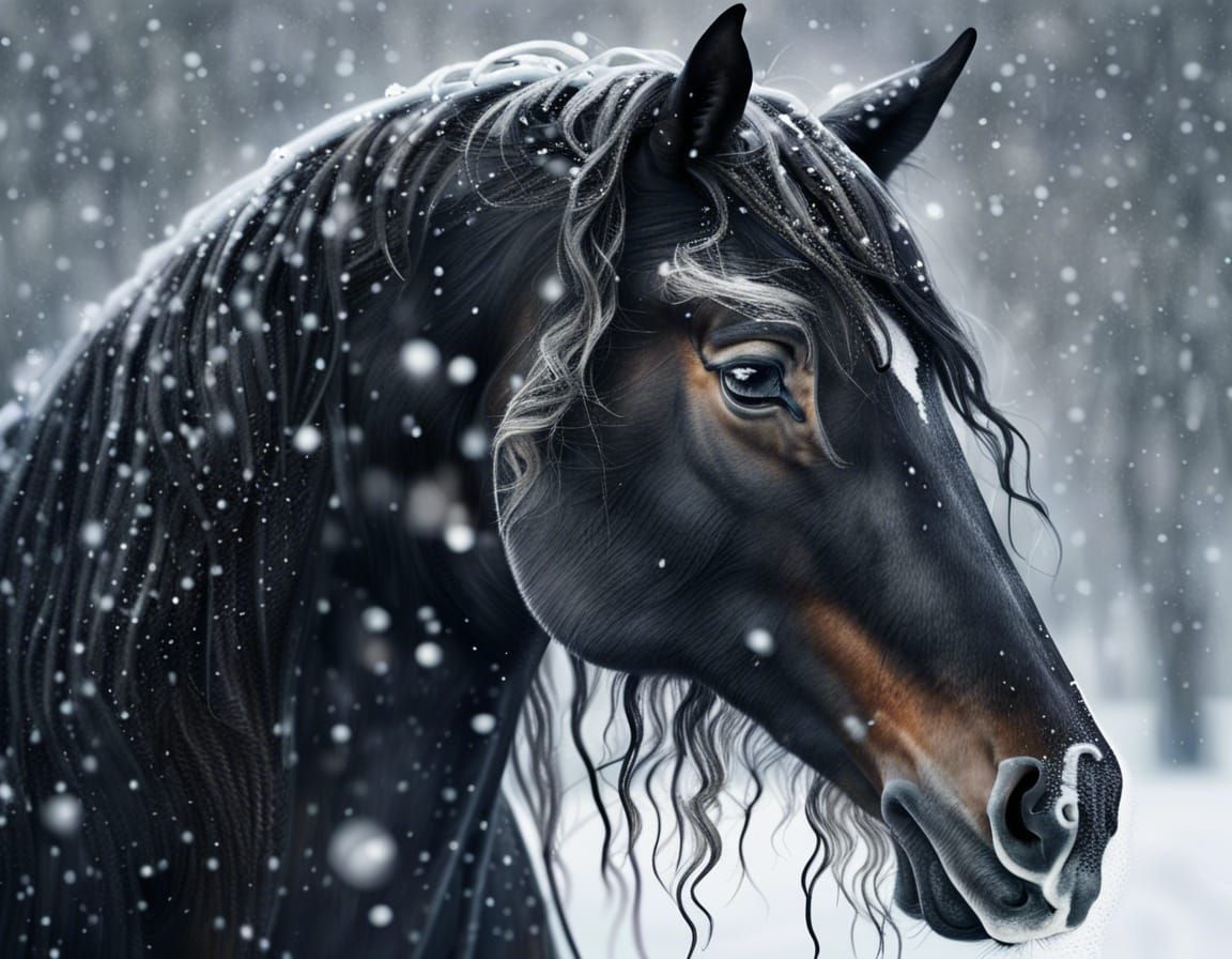 Black Beauty - AI Generated Artwork - NightCafe Creator