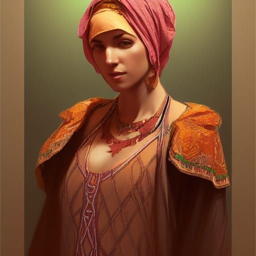 Women of the World- Algerian
