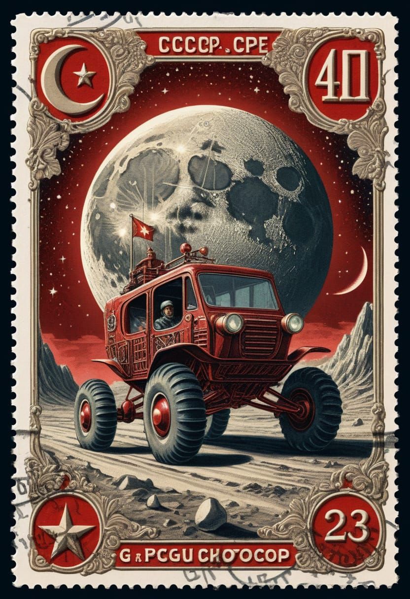 Space Stamps Russian Edition 36