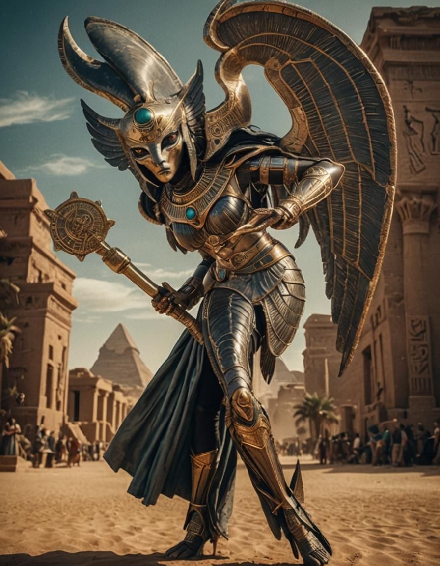 Hawkgirl movie redesign - AI Generated Artwork - NightCafe Creator