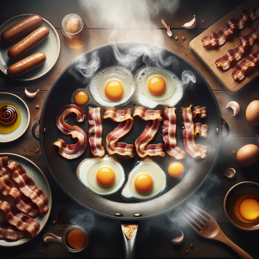 I ❤️ Bacon  by @Shywolf