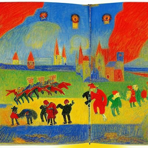 Angry mouse's Red Book 
Story book illustrations by James En...