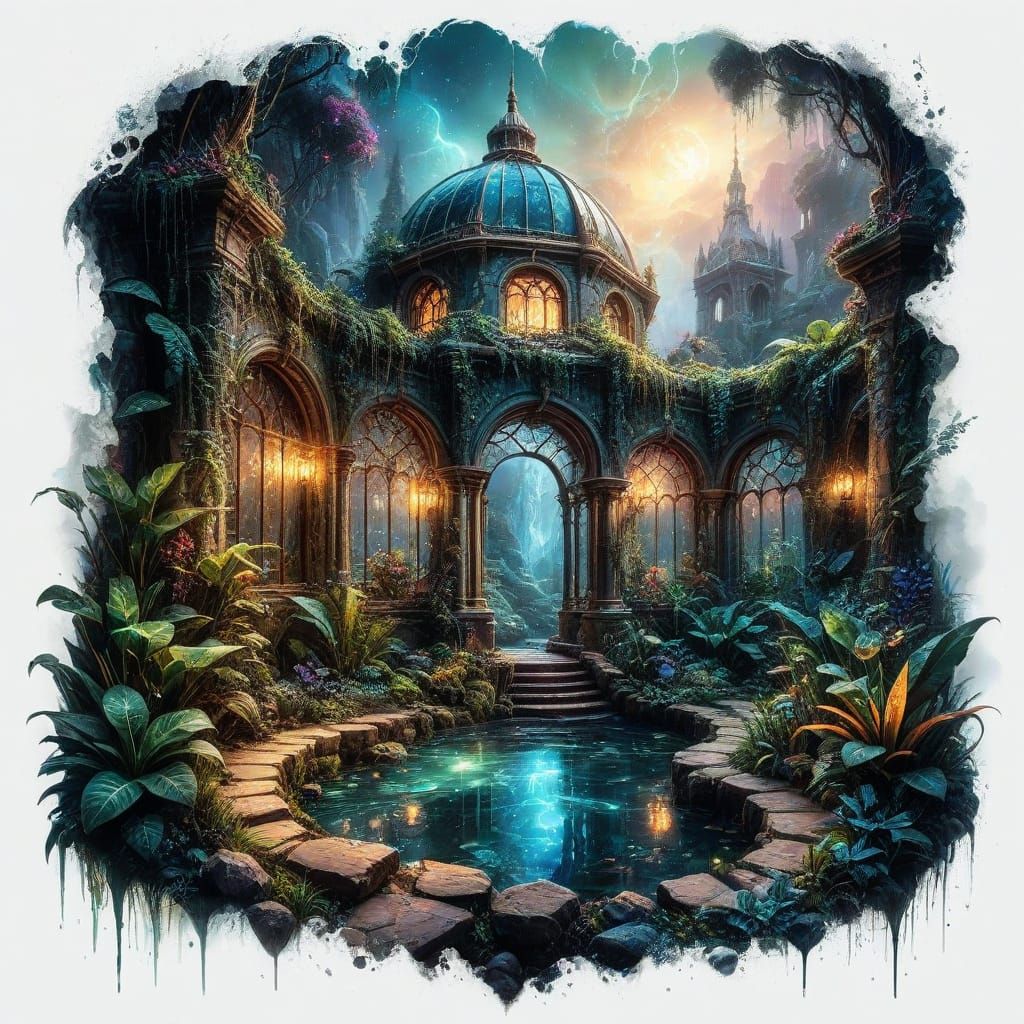 Reconstructed Crystal Conservatory 🌿💎