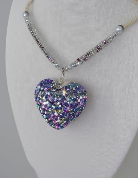 Swarovski Crystal Heart Necklace