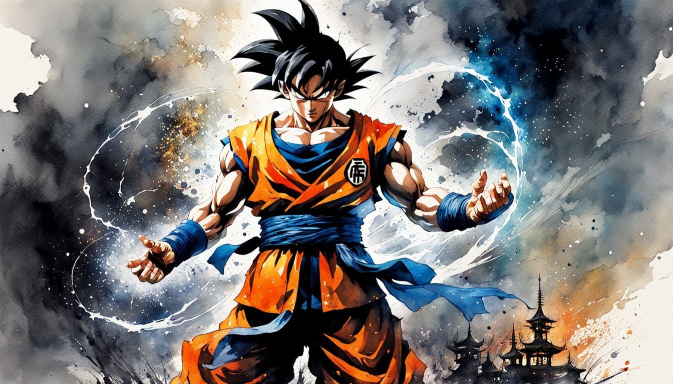 Goku  by @MacMikkola