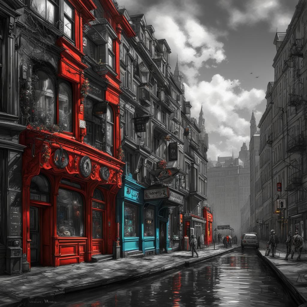 SELECTIVE COLOR ART - AI Generated Artwork - NightCafe Creator