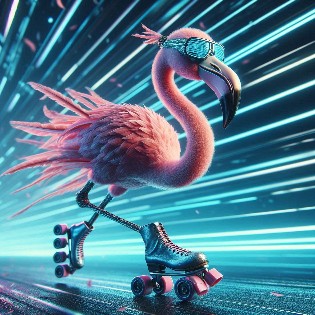 Flamin' Go Skater Chick