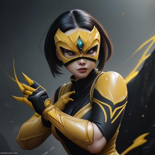 Yellow diamond ninja