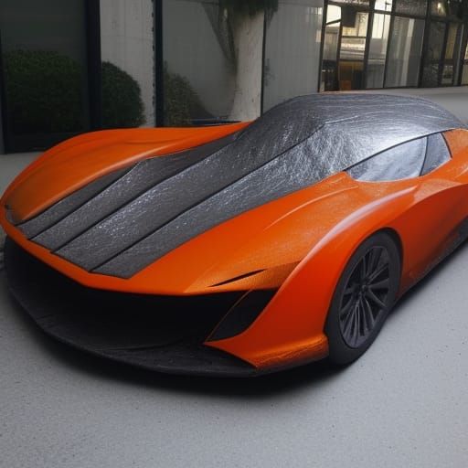 Streached Car 🚨, Made With foil and toothpicks, The HyperOr...