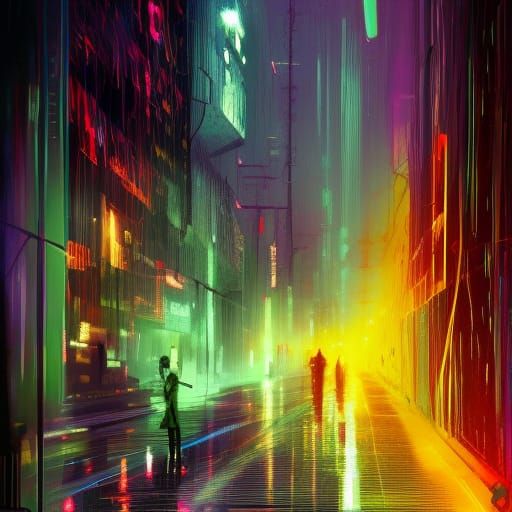 Neon city