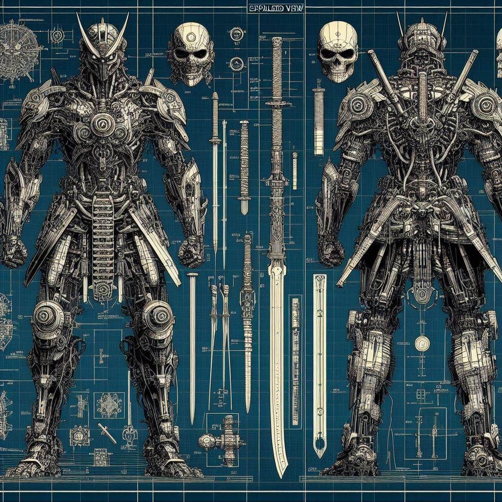 Battle Samurai Cyborg Project 2