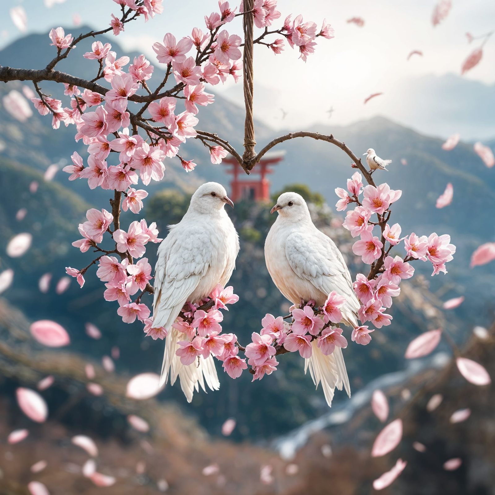 Heart of Doves  by @Soynuts