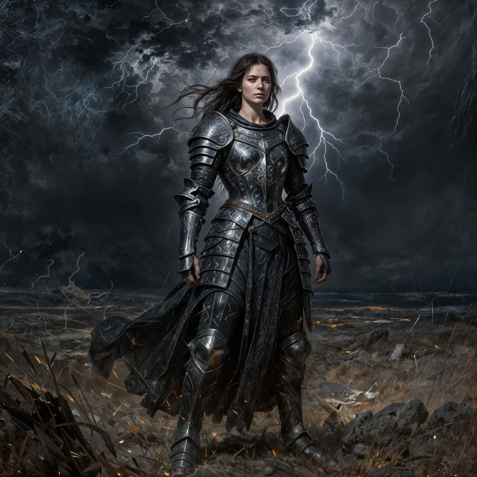 Joan D'Arc  by @Maxswell