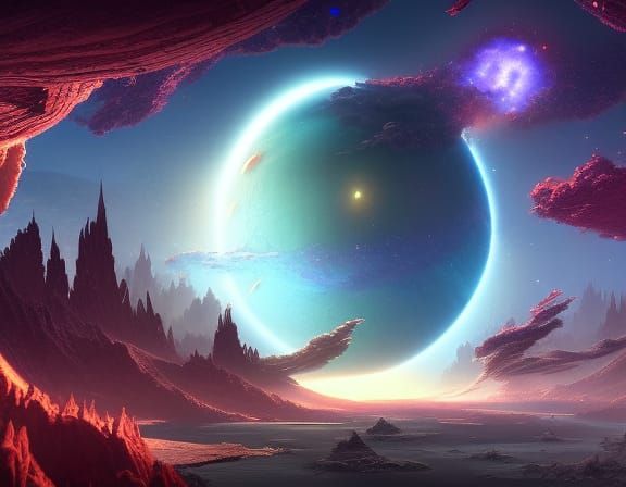 Crazy space ball  by @BansheeTales 