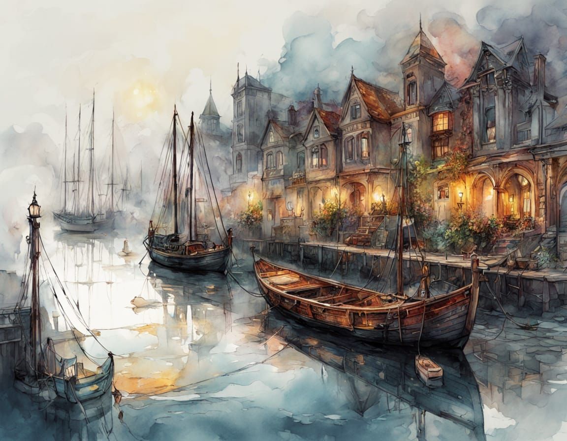 Harbour  by @Croc lover