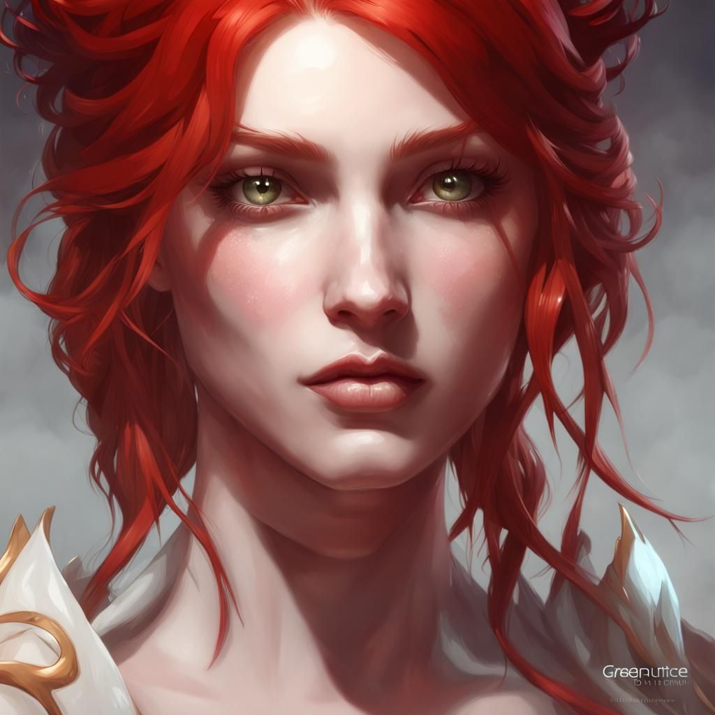 Red hair girl