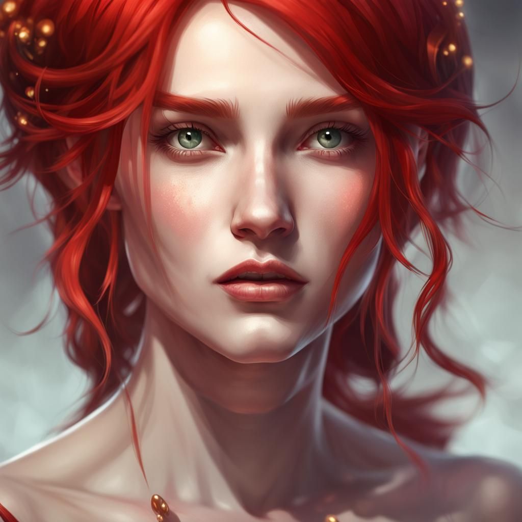 Red hair girl