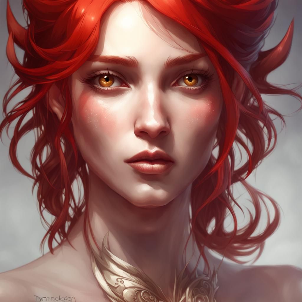 Red hair girl