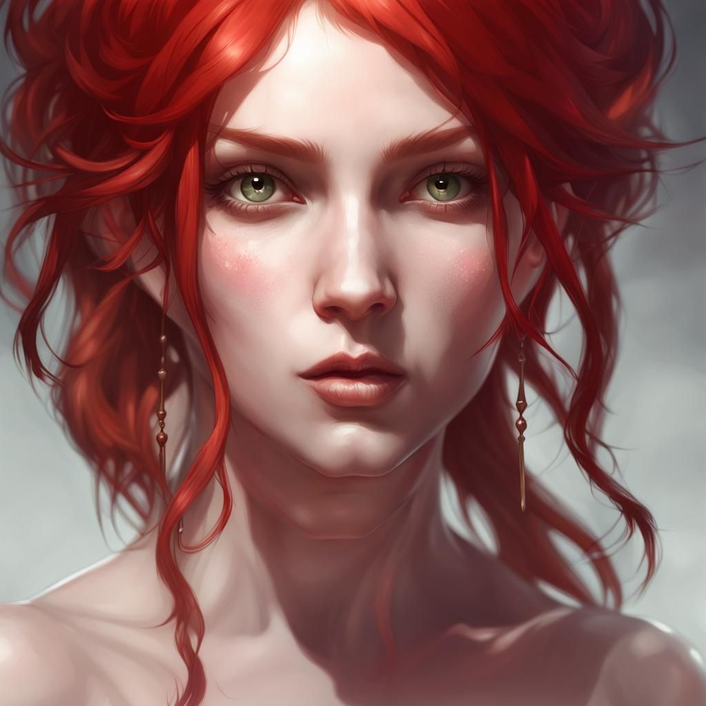 Red hair girl