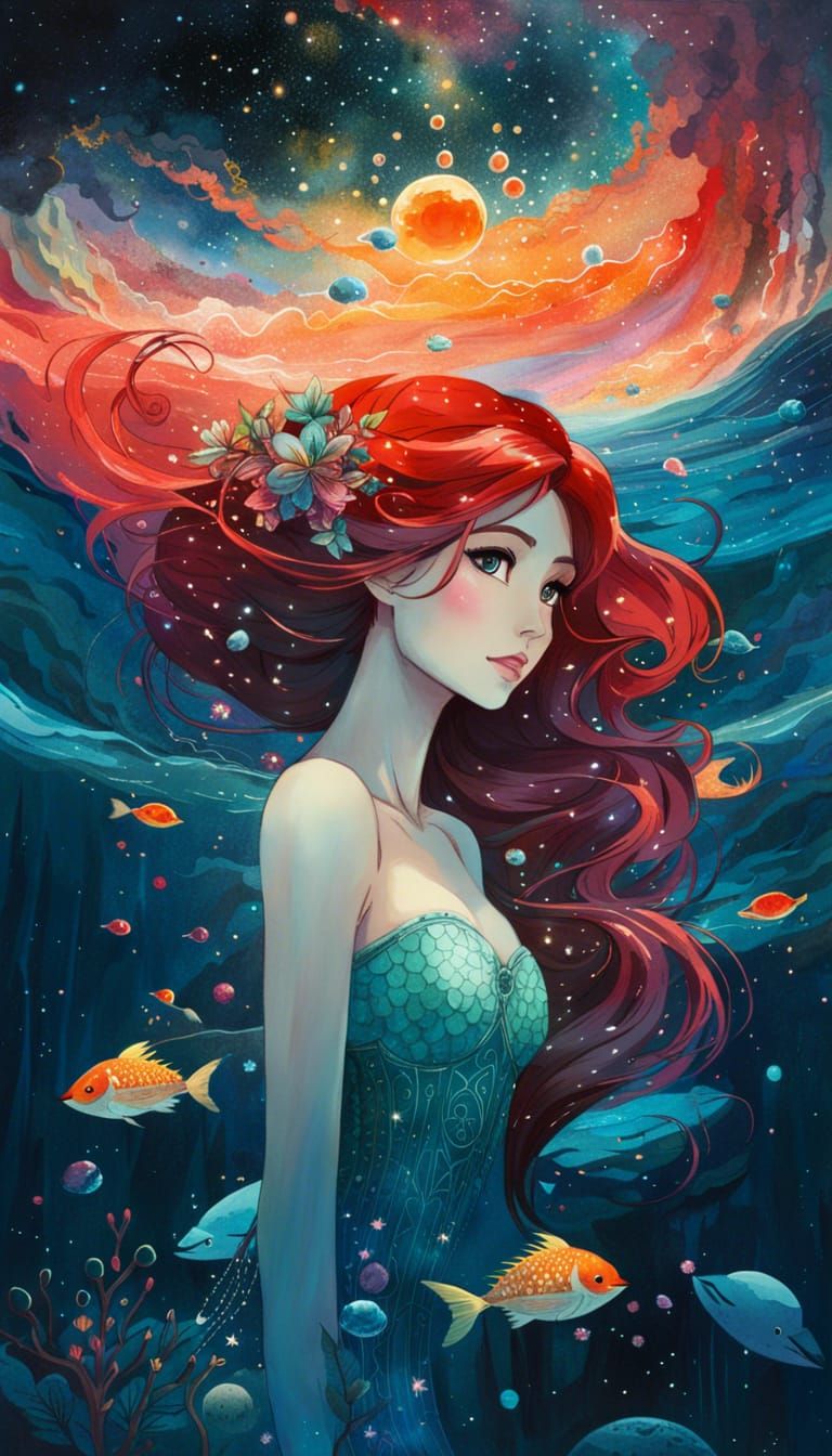 Ariel - Ai Generated Artwork - Nightcafe Creator