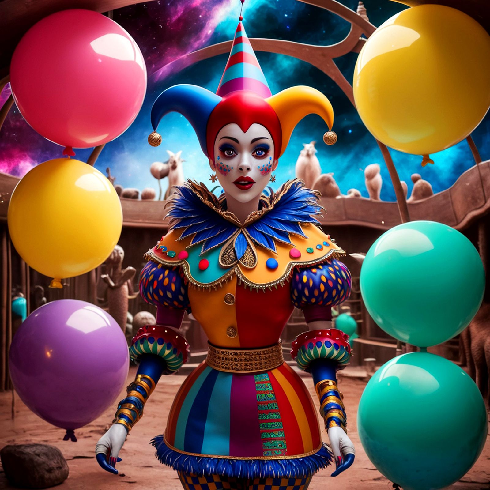 I LOVE TO WORK AT THE CIRCUS.