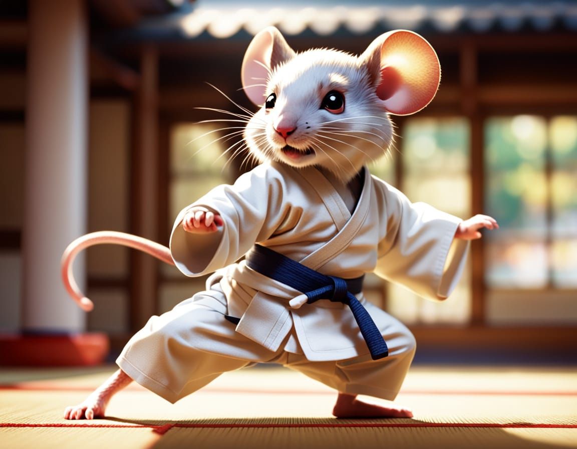 Karate Mouse