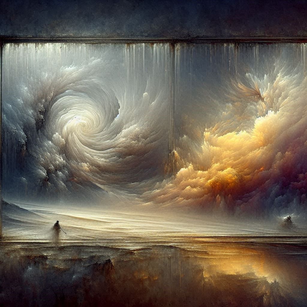 There is a dreamlike slowness to both erosion and sedimentat...