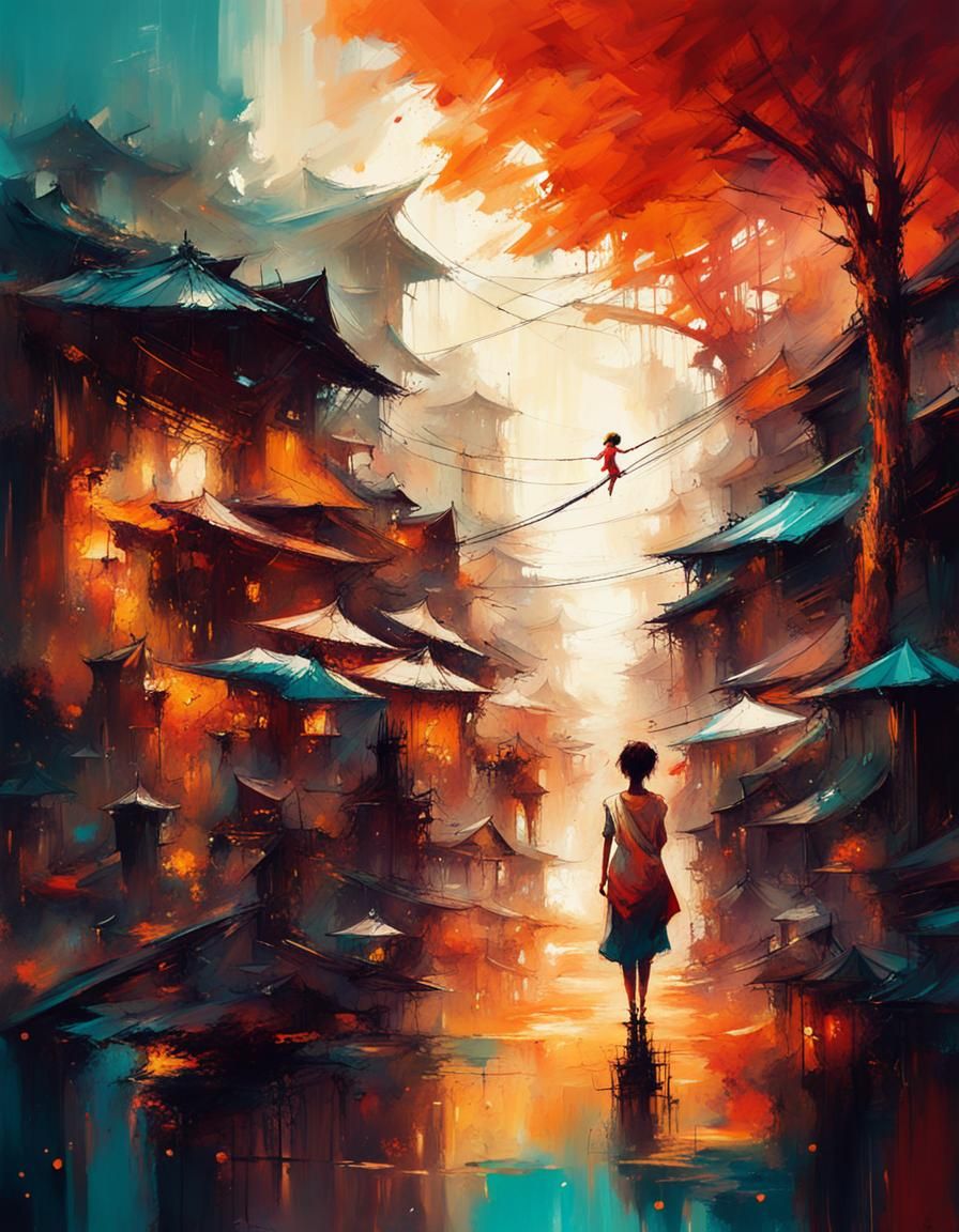 Abstract street