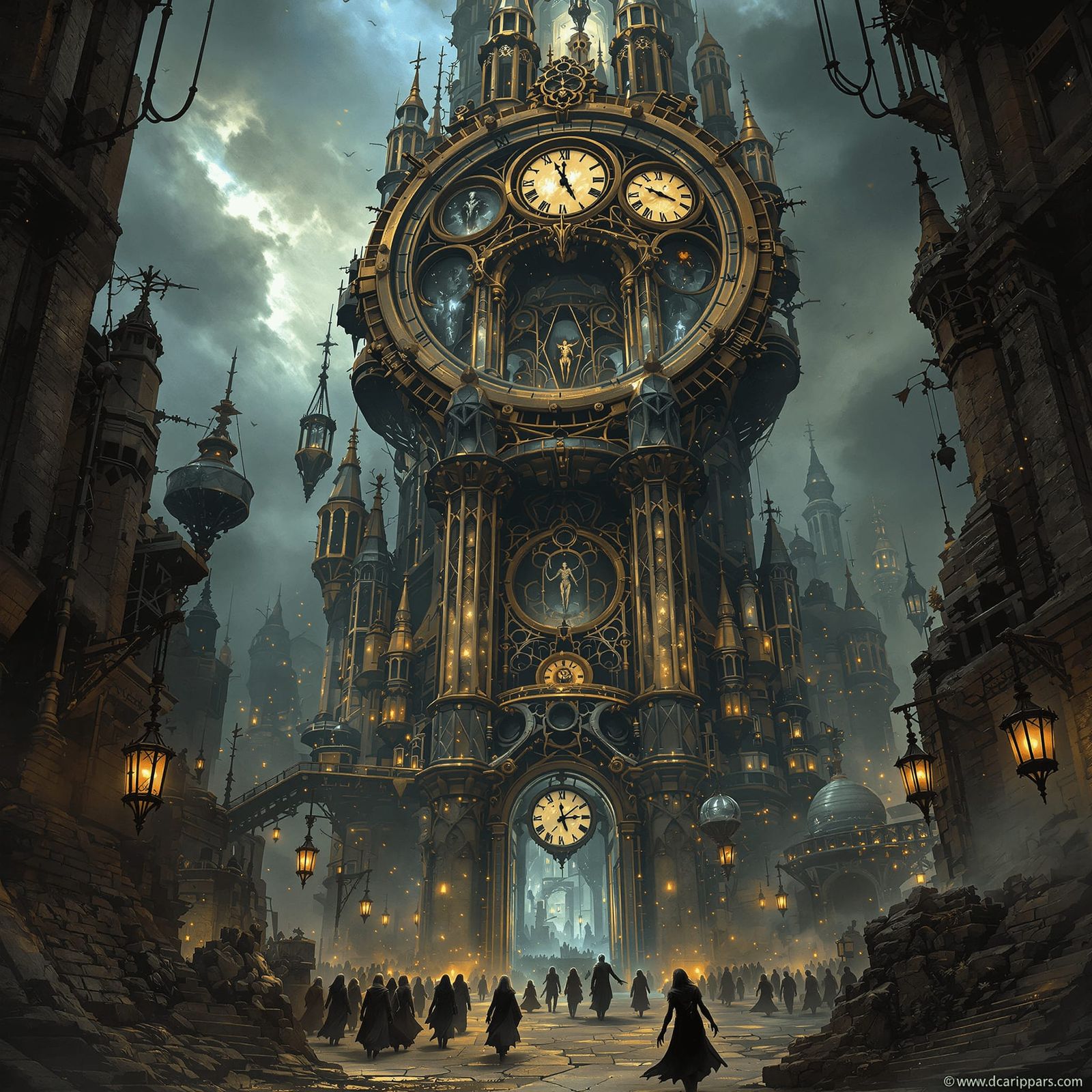 la ciudad del reloj colosal