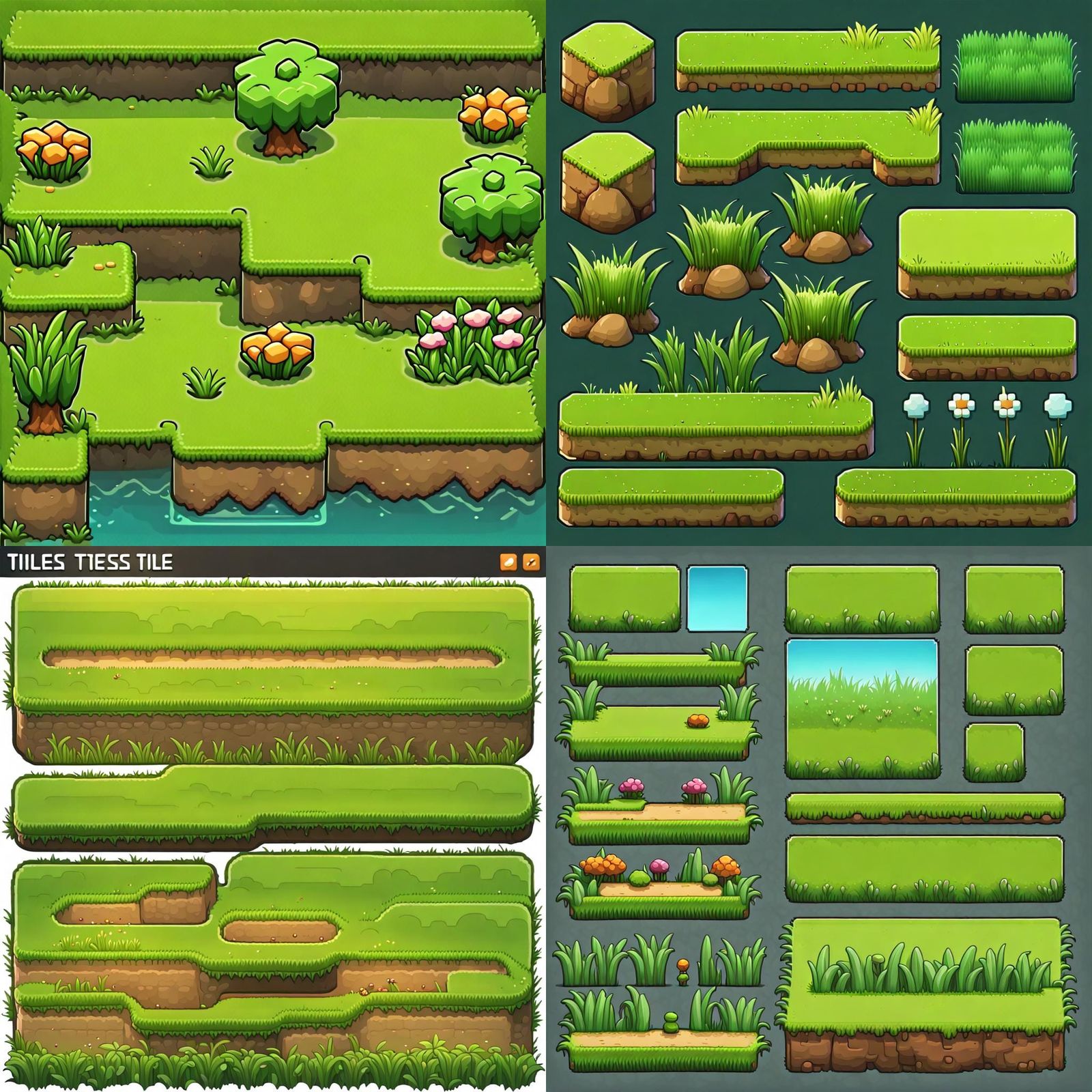 Tilesets - AI Generated Artwork - NightCafe Creator