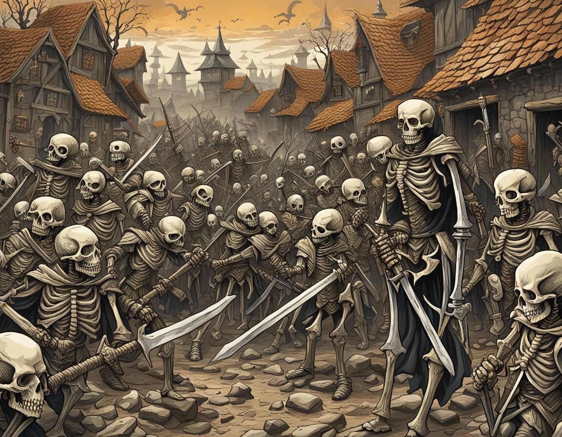 Army of skeletons