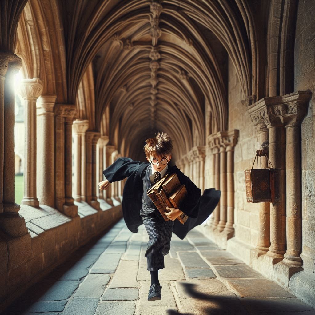 "Oh No! I'm Gonna Get Late To Class"