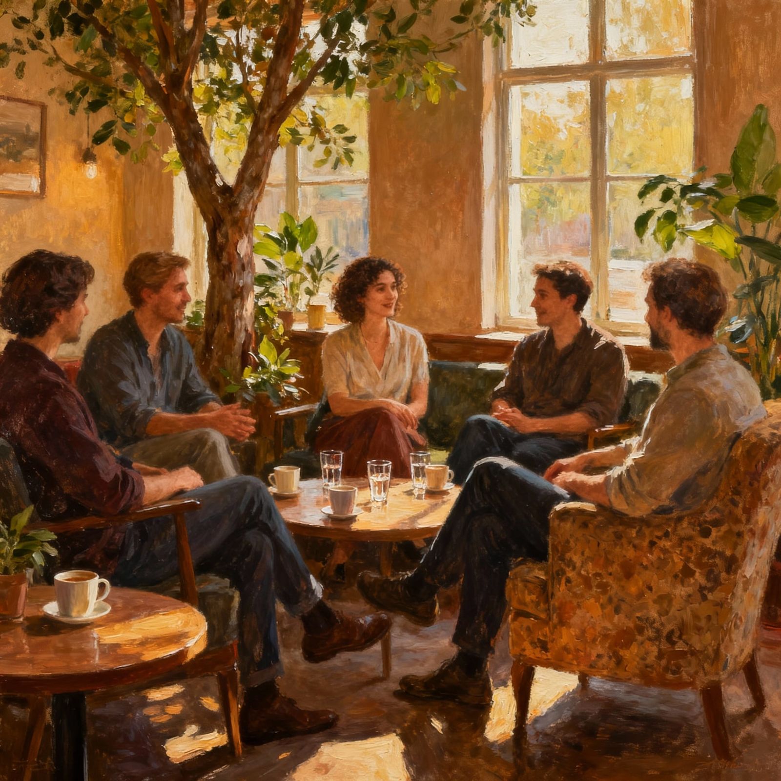 Mother Lizard Protects Sleeping Young