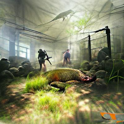 Survive - Environment - Hunted by Komodo Dragons