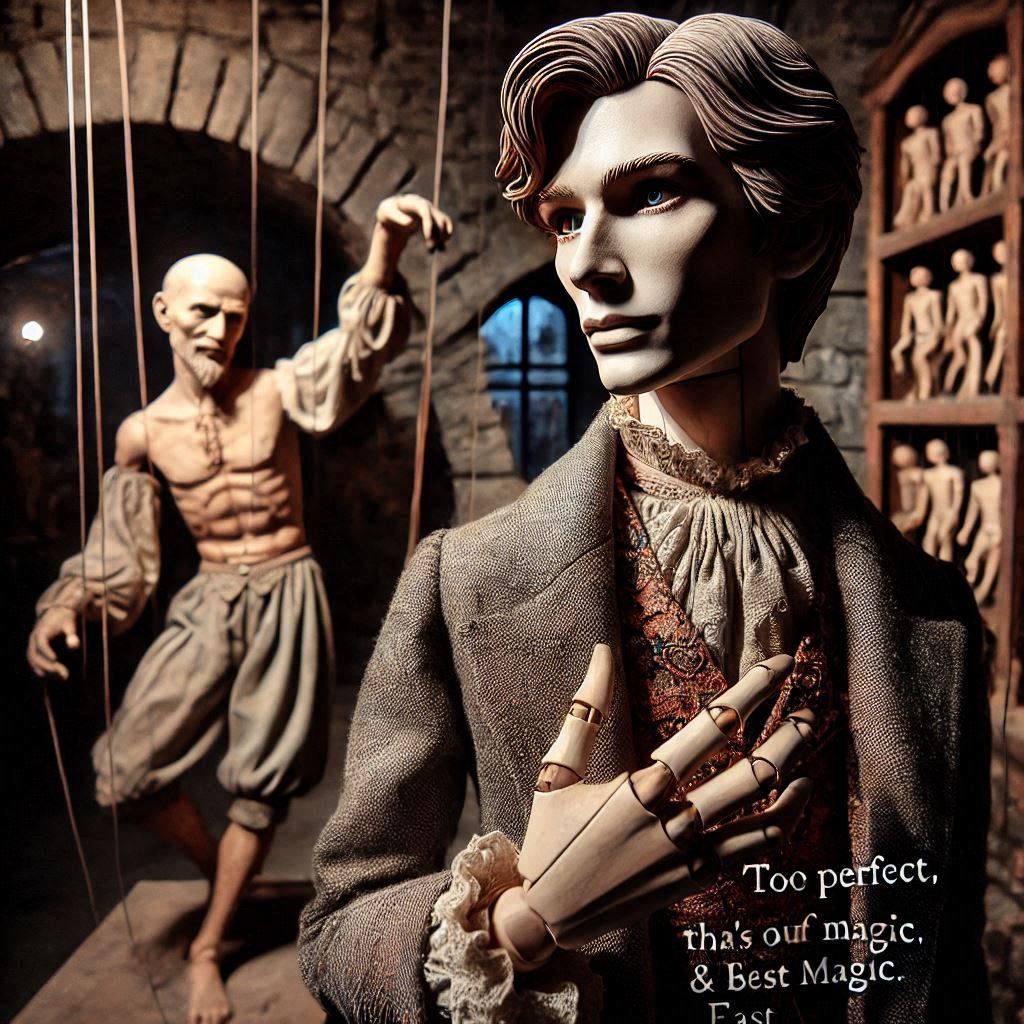 He doesn’t need string when someone else is behind the wheel...