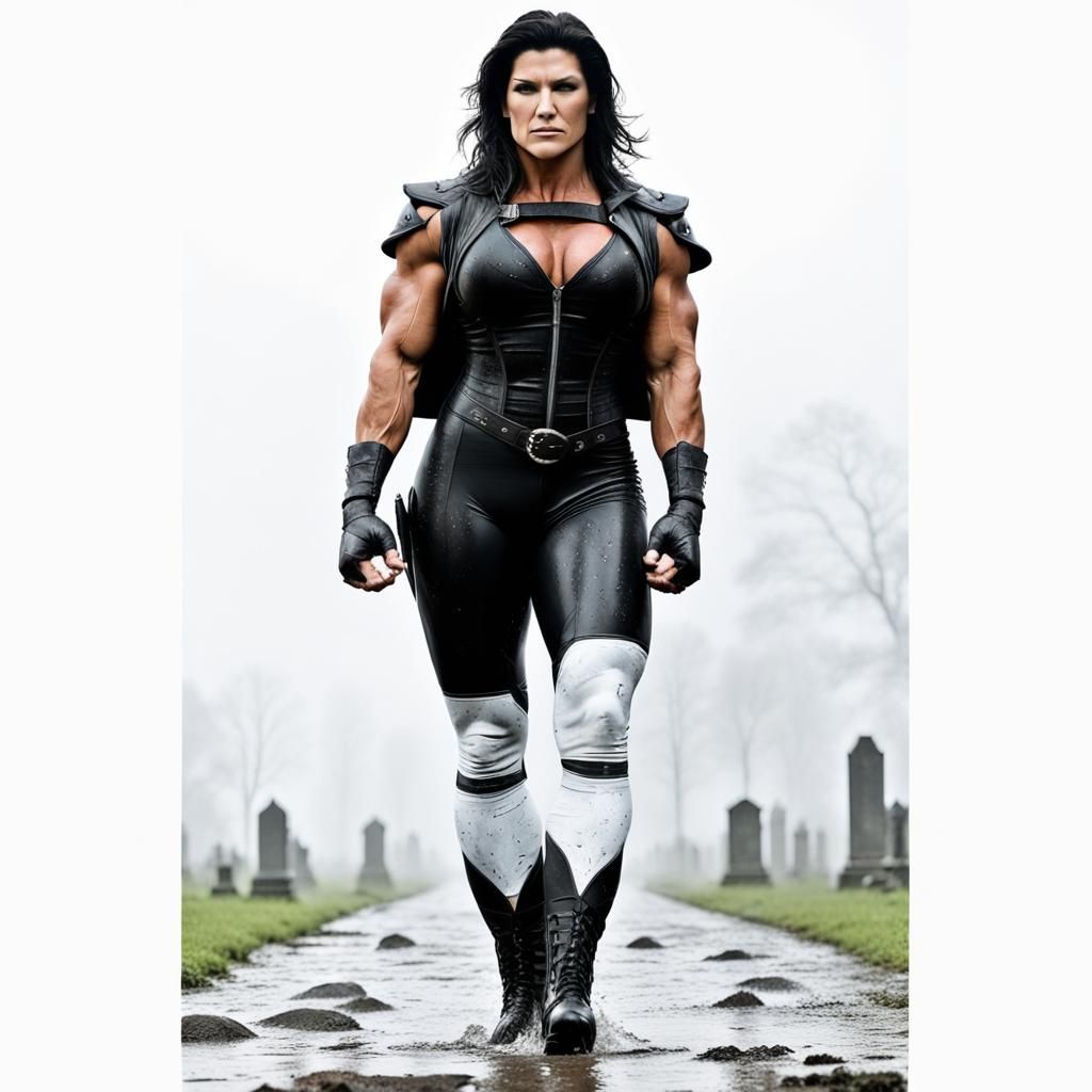 Gina Carano - AI Generated Artwork - NightCafe Creator