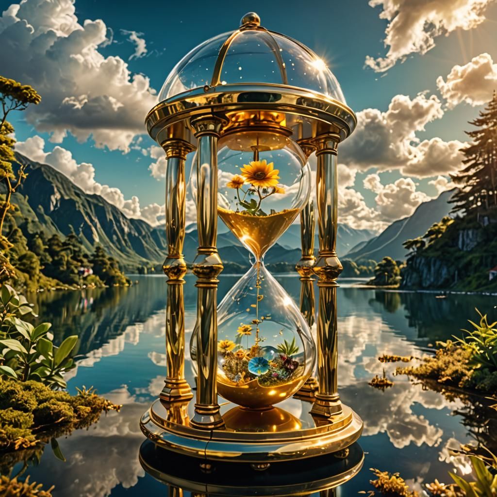 Hourglass  by @Plats