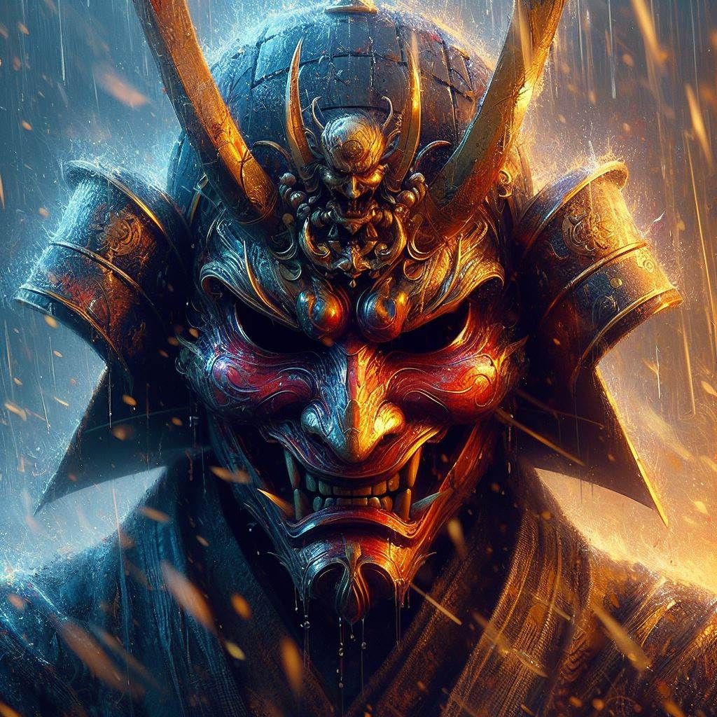 Samurai mask