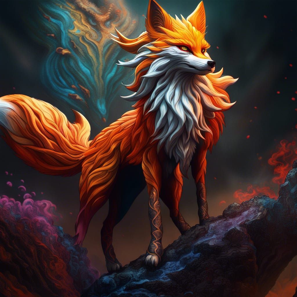 Legendary Fox - AI Generated Artwork - NightCafe Creator