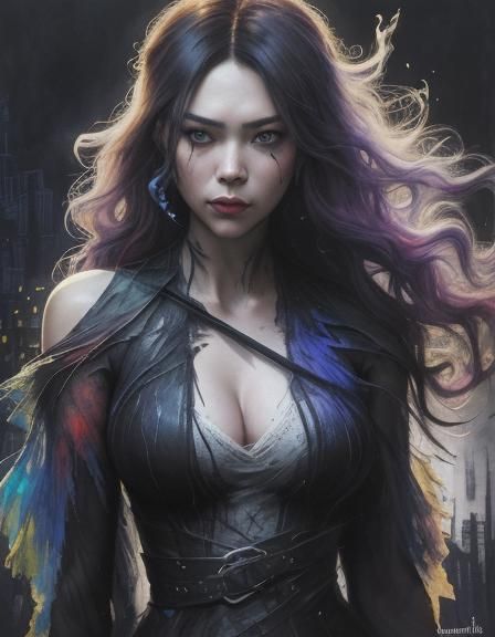 Dark Urban Fantasy Concept Art