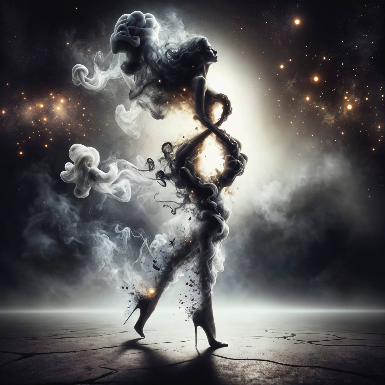 She's an 8 out of 10  by @The Nights Sky