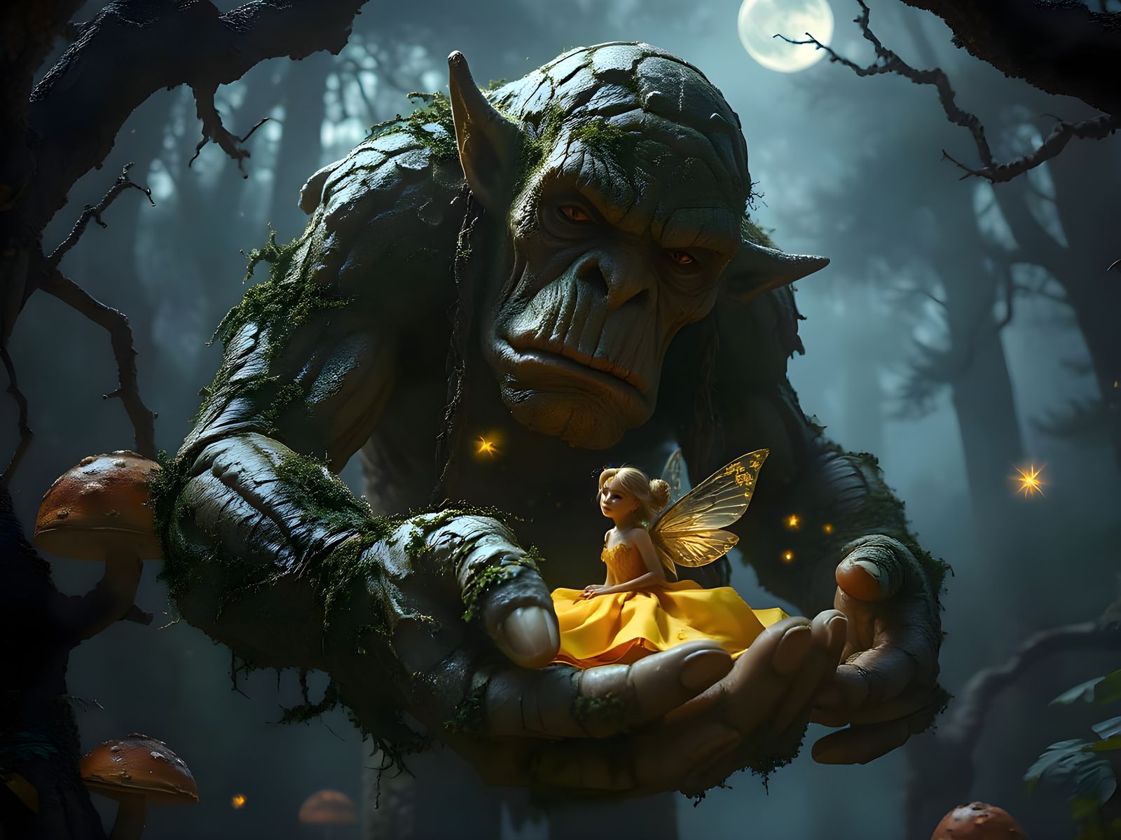 Guardian of the Tiny Light  by @Dodel Eichelhammer