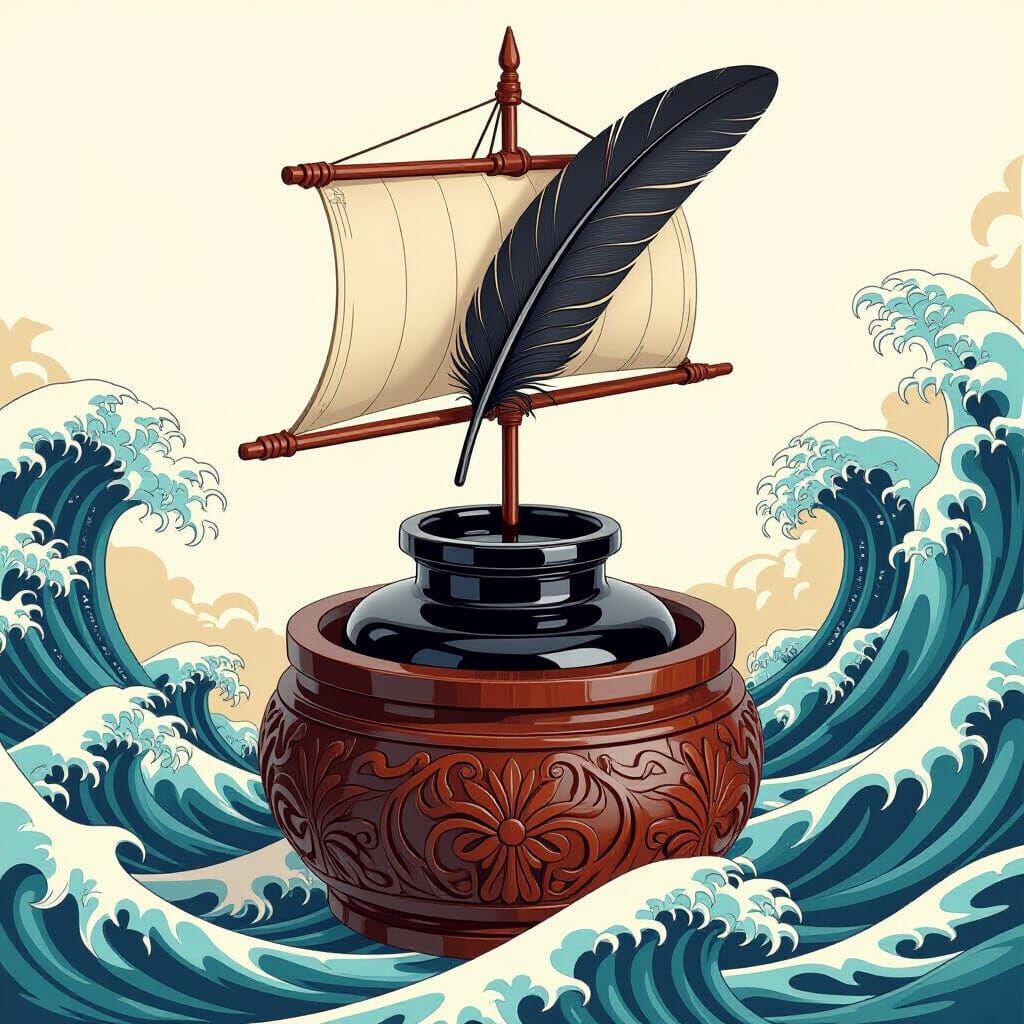 כתיבה אומנותית וסוערת