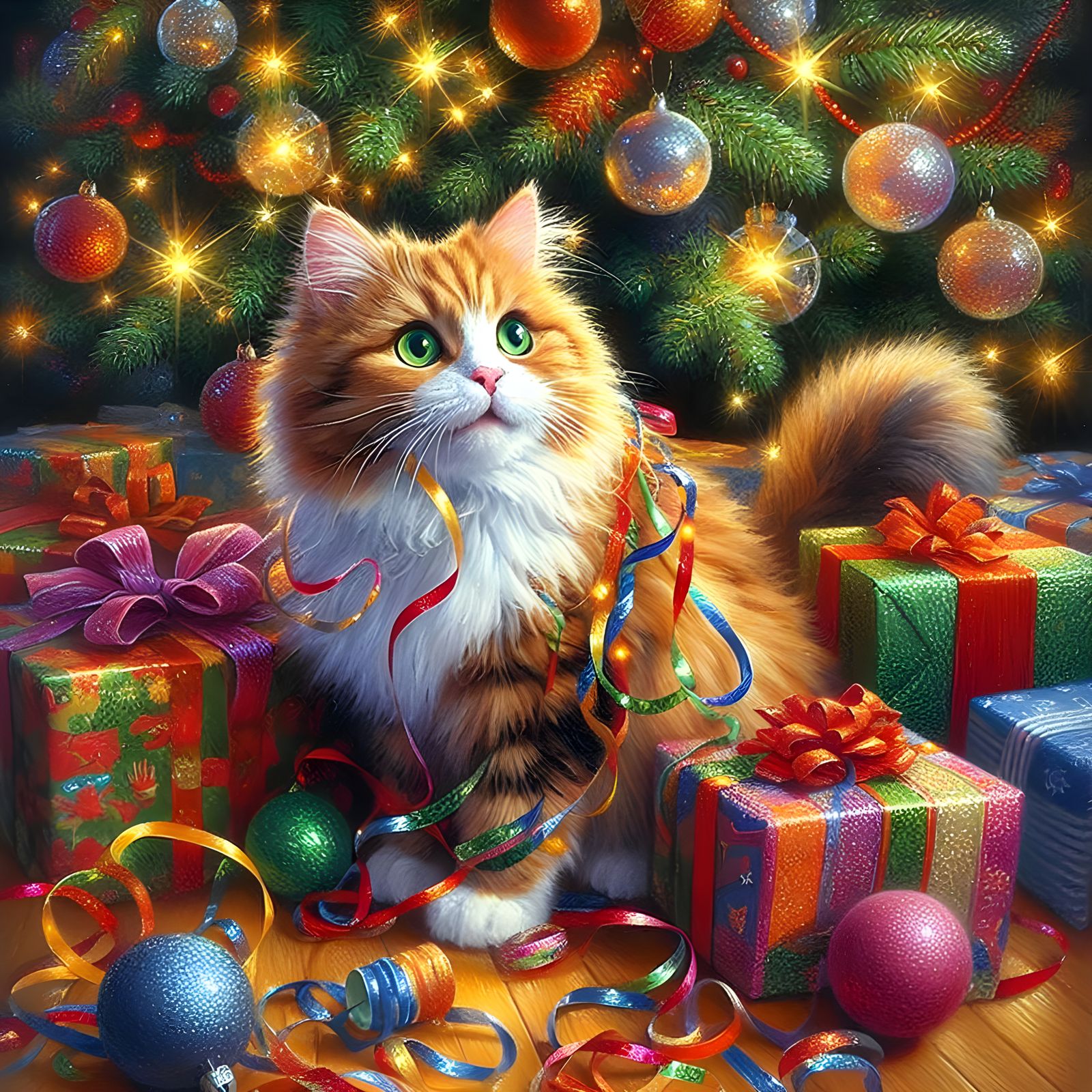 Christmas Cat #2