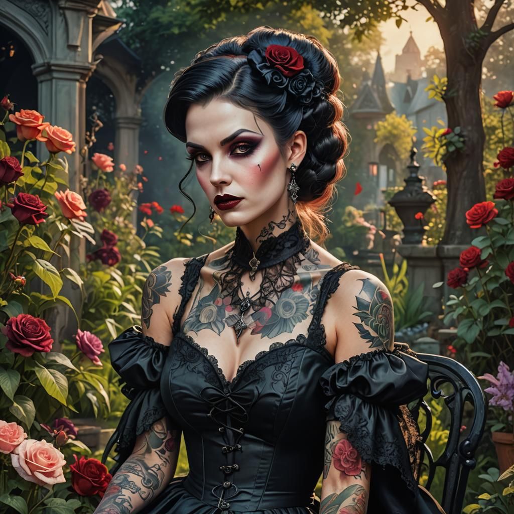 Lady of the garden