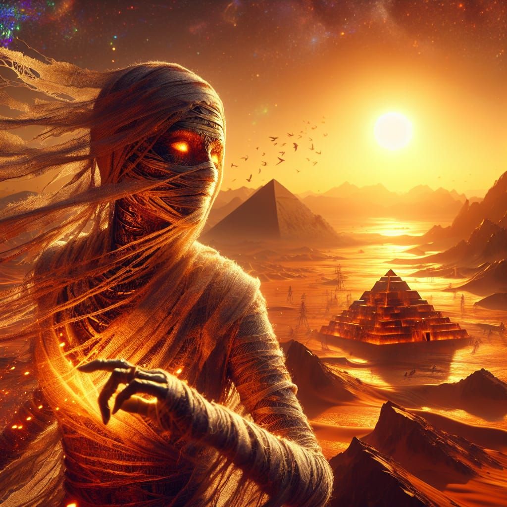 Magical Mummy  by @EowElysion