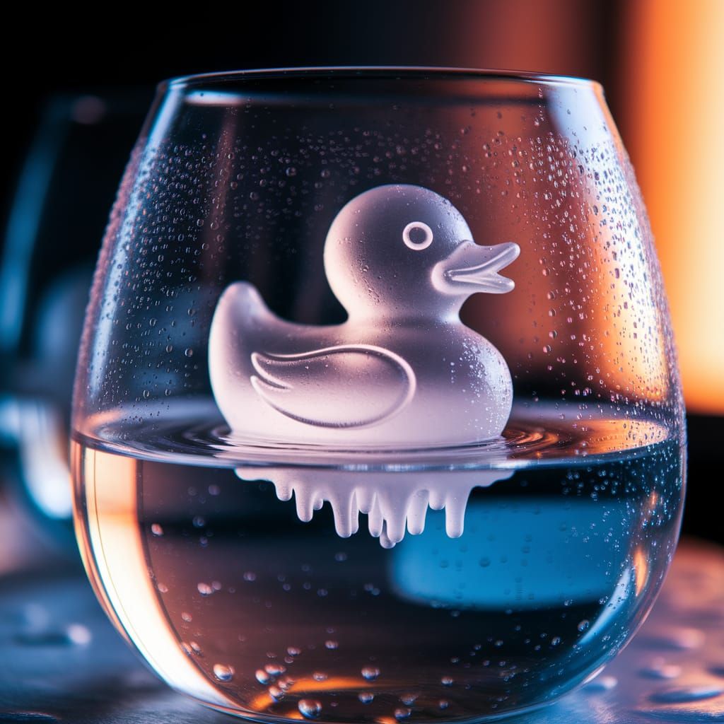 Iced Rubber Ducky  by @Jerri Bee