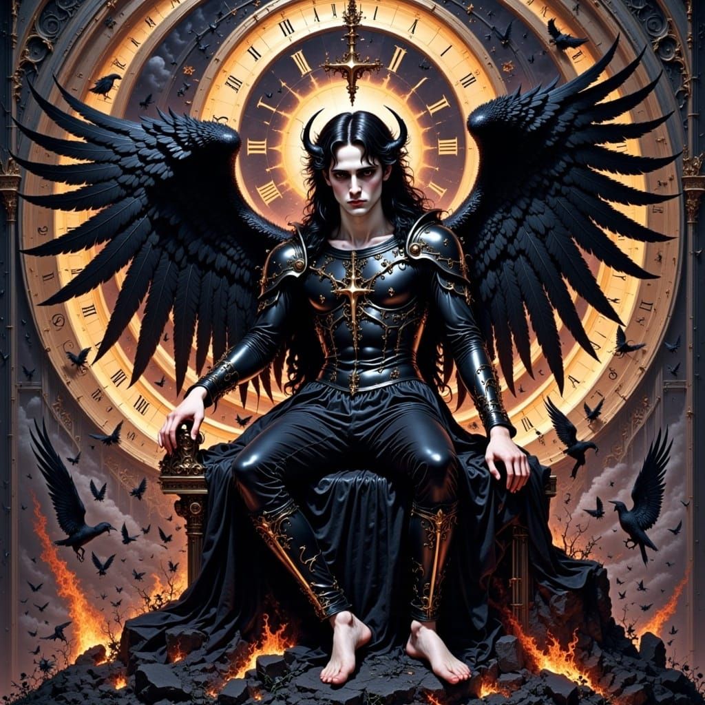 Fallen Angel <lora:PortraitsInPurgatory:1.0>