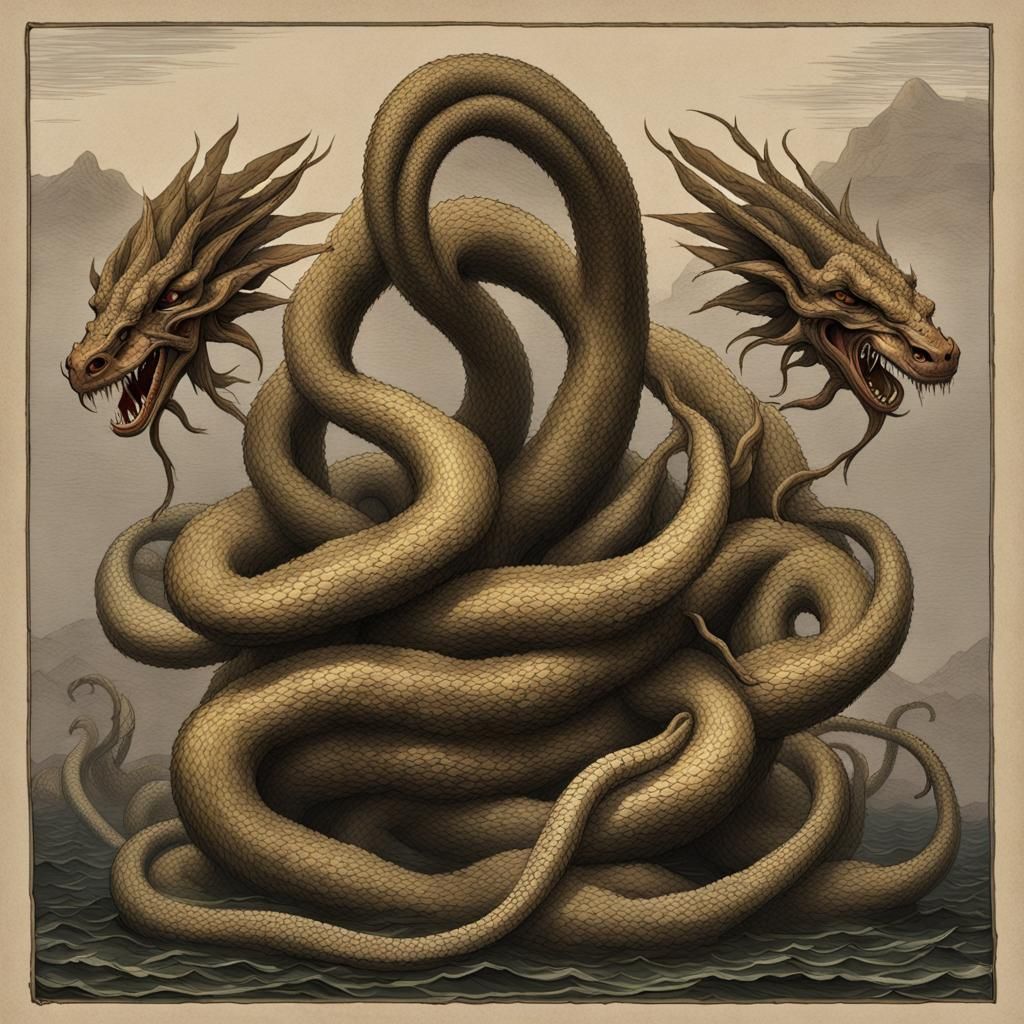 THE HYDRA - AI Generated Artwork - NightCafe Creator